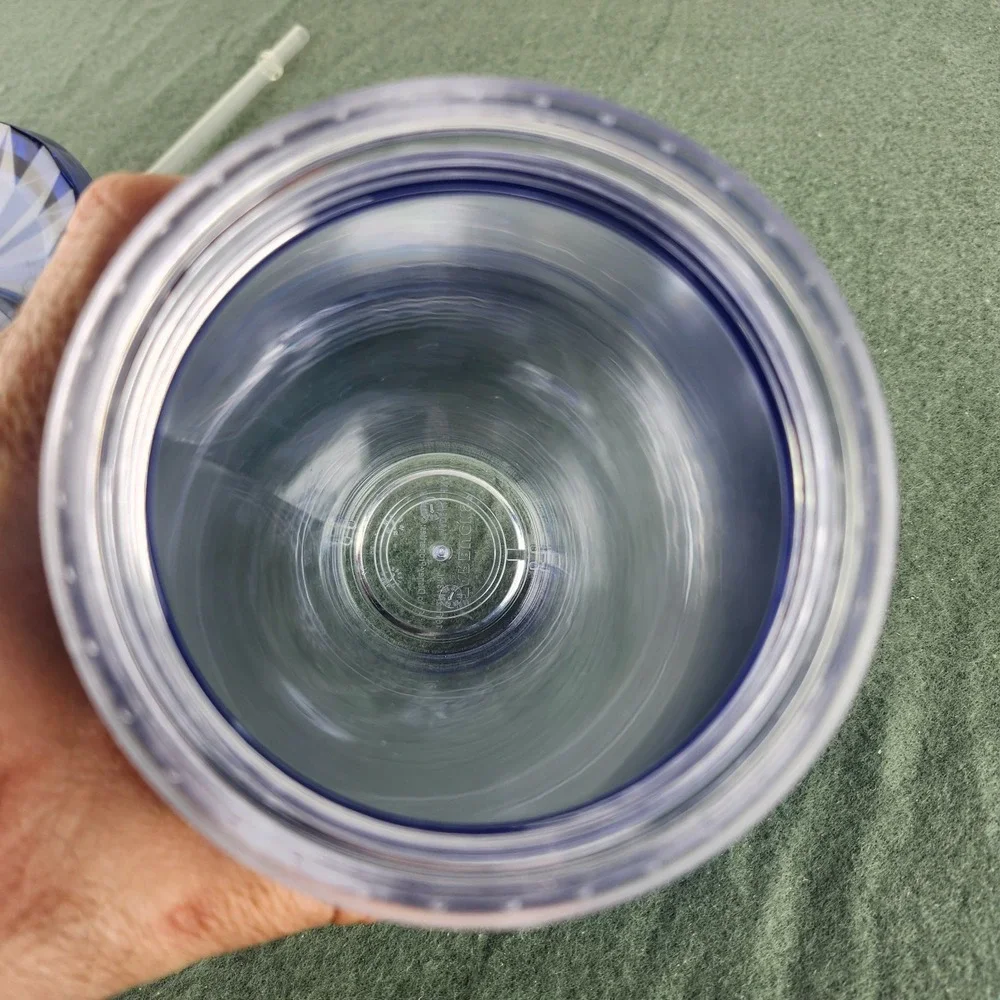 Starbucks‎ 16oz Disneyland 60th Diamond Anniversary Tumbler Disney Cup Lid Straw - Picture 4 of 6